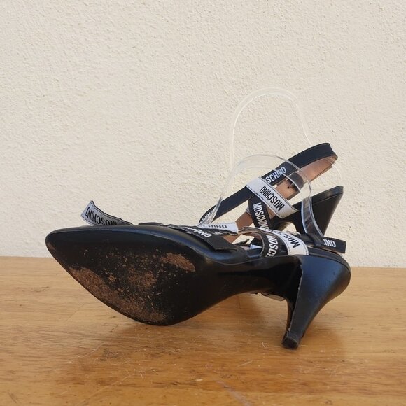MOSCHINO Logo Pumps - Picture 8 of 9